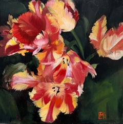 Tulpen, Ölgemälde