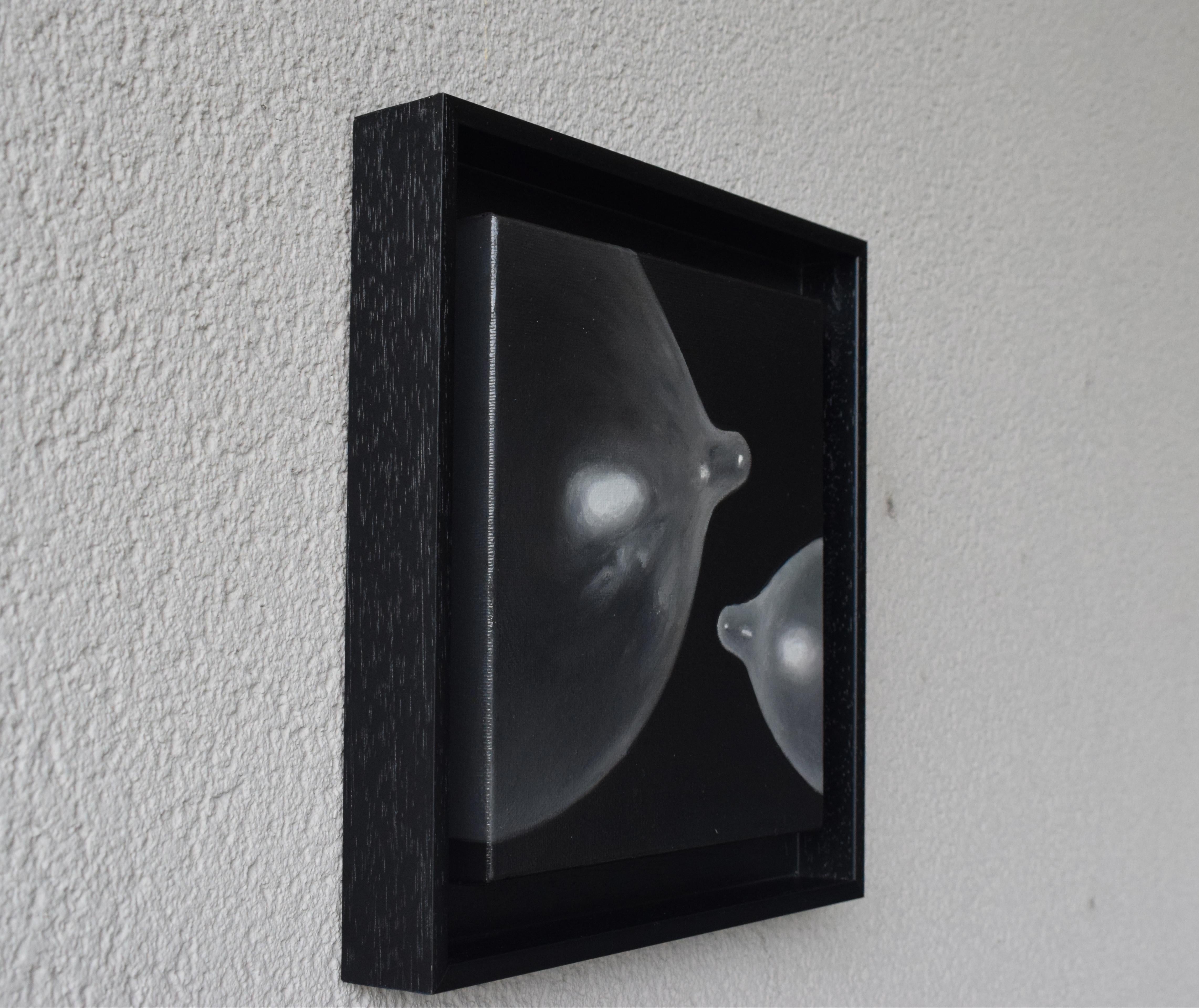 Contemporary Transparencies Trompe l'oeil. Still Life. Dual Inflated Condoms For Sale 4