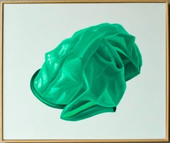Mint Gum, Refreshing Green Contemporary Pop Acrylic Painting, 2019