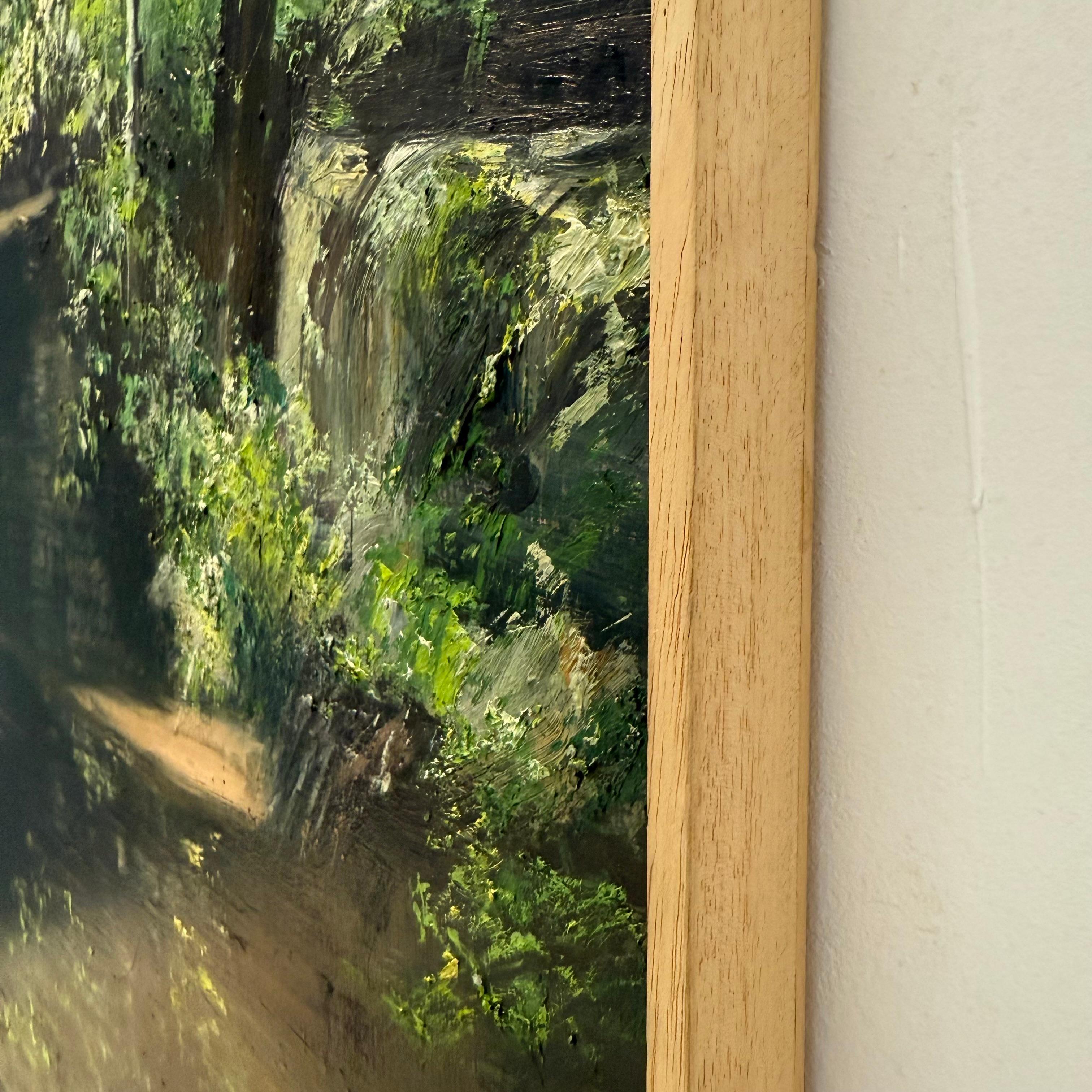 Mi pequeño paraíso (Mon petit paradis) - Painting de  María Ángeles Bret Franco