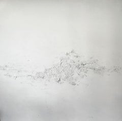 "Enero". Abstracto, minimalista, gestual, contemporáneo, Técnica mixta, Lienzo