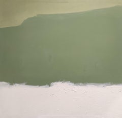 "Verano". Abstracto, minimalista, gestual, contemporáneo, acrílico, lienzo