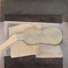 Tavola di un amico. 2009. Olio su tela. 46x46 cm. Firmato