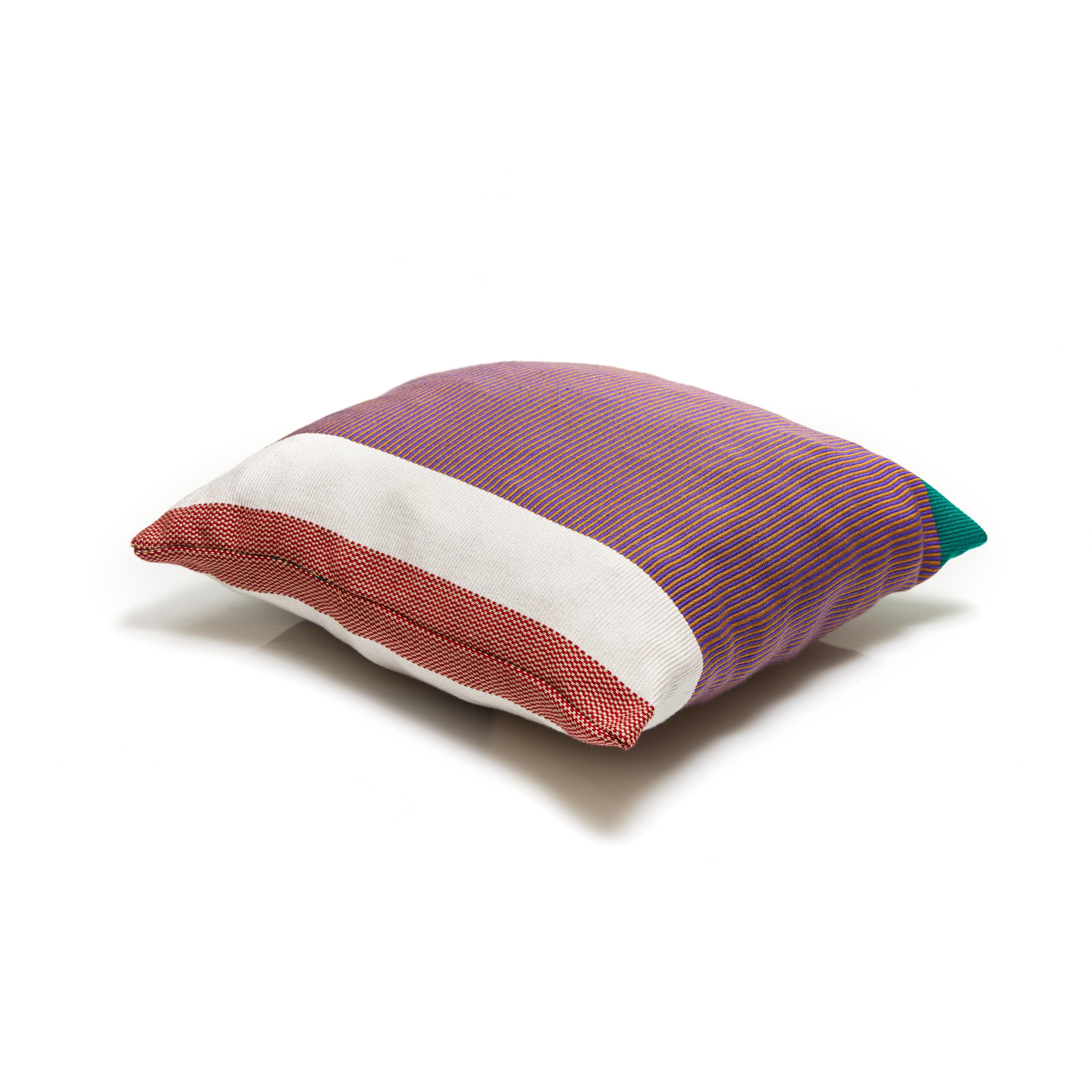 Hand-Woven Maraca Pillow 1 by Sebastian Herkner For Sale