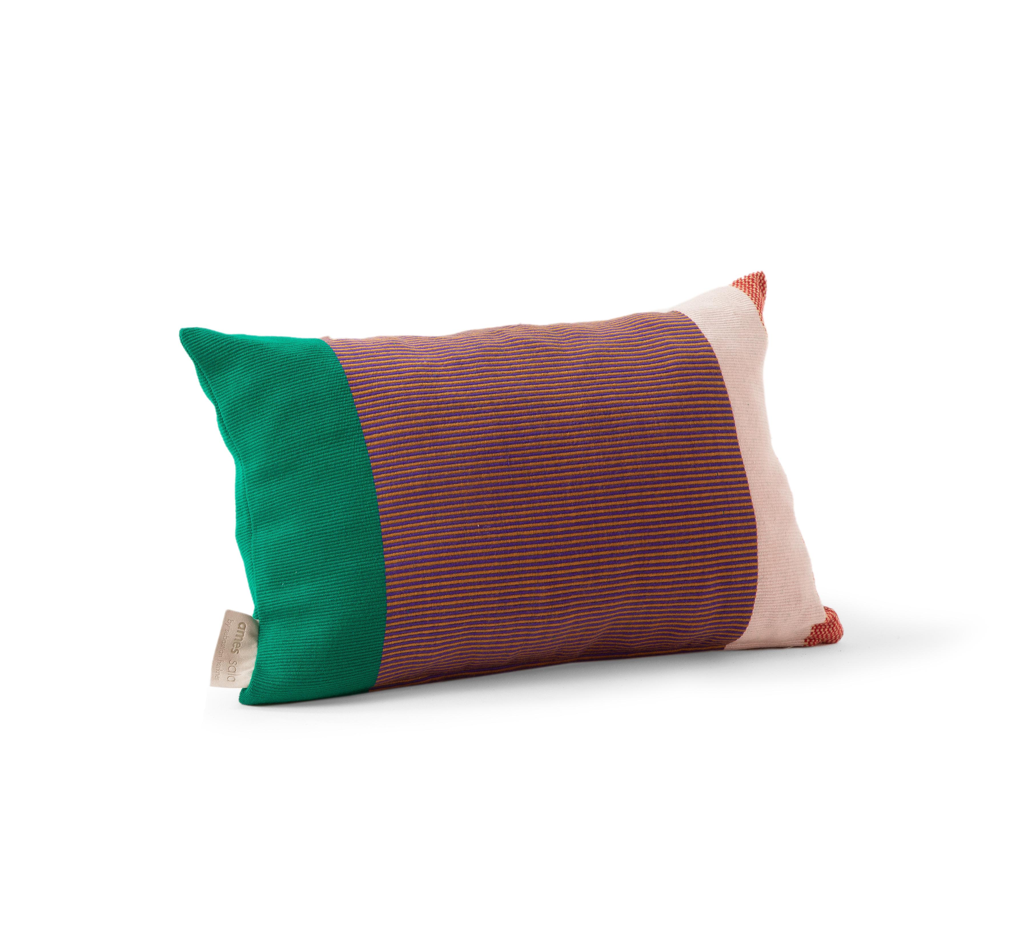 Hand-Woven Maraca Pillow 2 by Sebastian Herkner