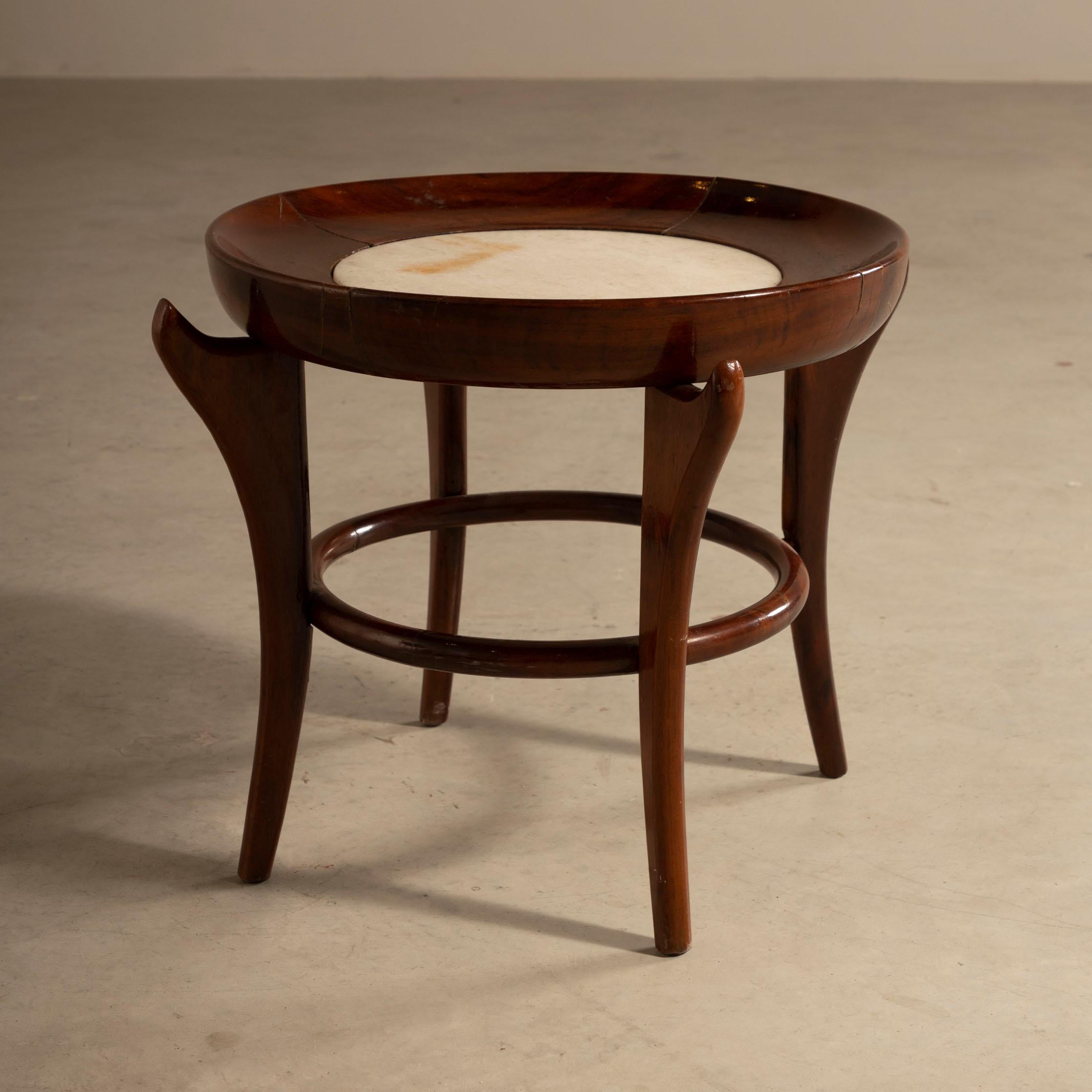 20th Century 'Maracanã' Side Tables, by Giuseppe Scapinelli, Brazilian Mid-Century Modern For Sale