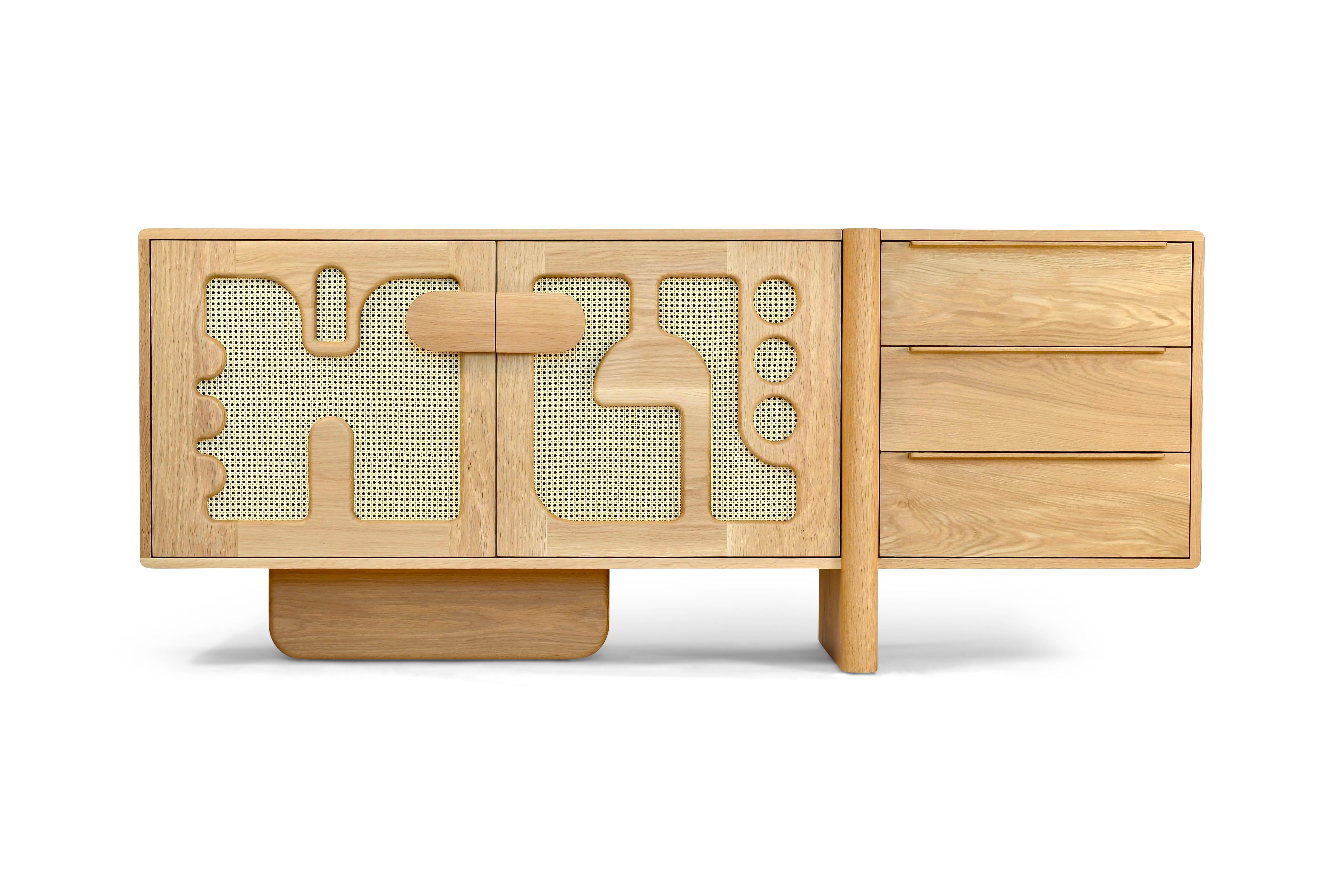 Mid-Century Modern Marais Credenza For Sale