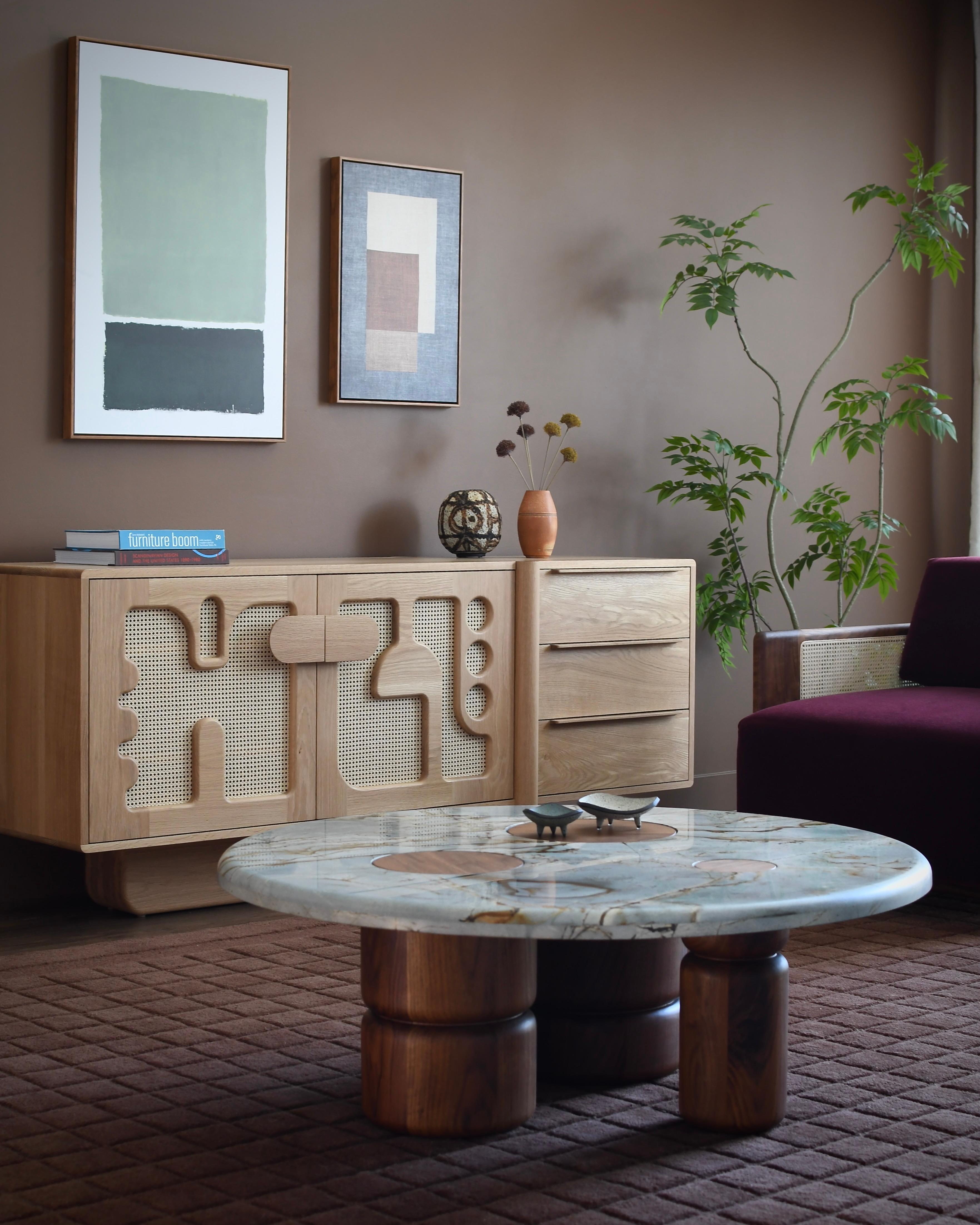 Contemporary Marais Credenza For Sale