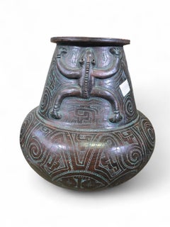 Marajoara Style Terracotta Vessel, 20th Century