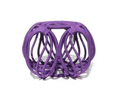 Marakatu Stool - In purple