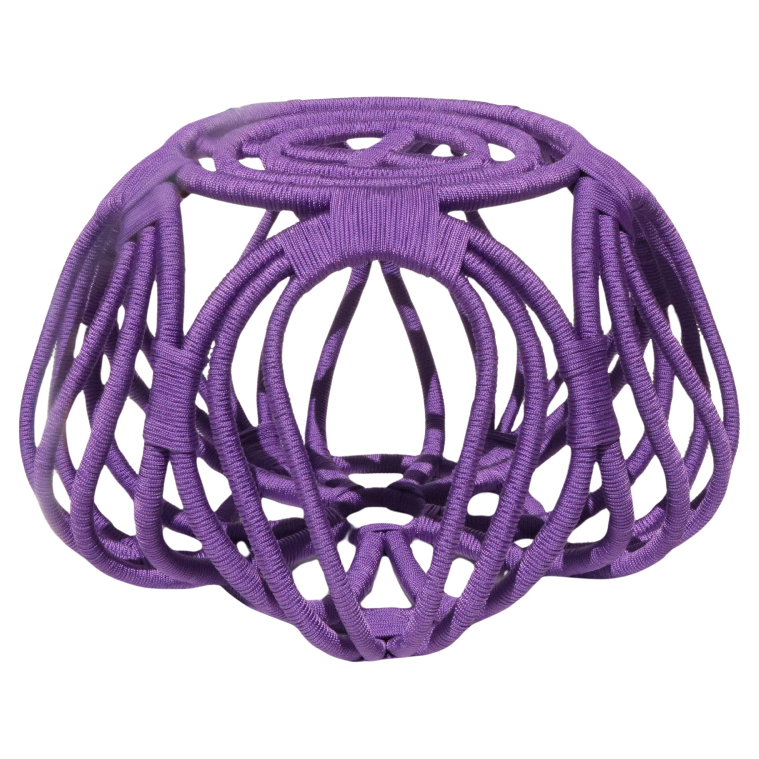 Marakatu Stool - In purple