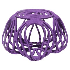 Tabouret Marakatu - En violet