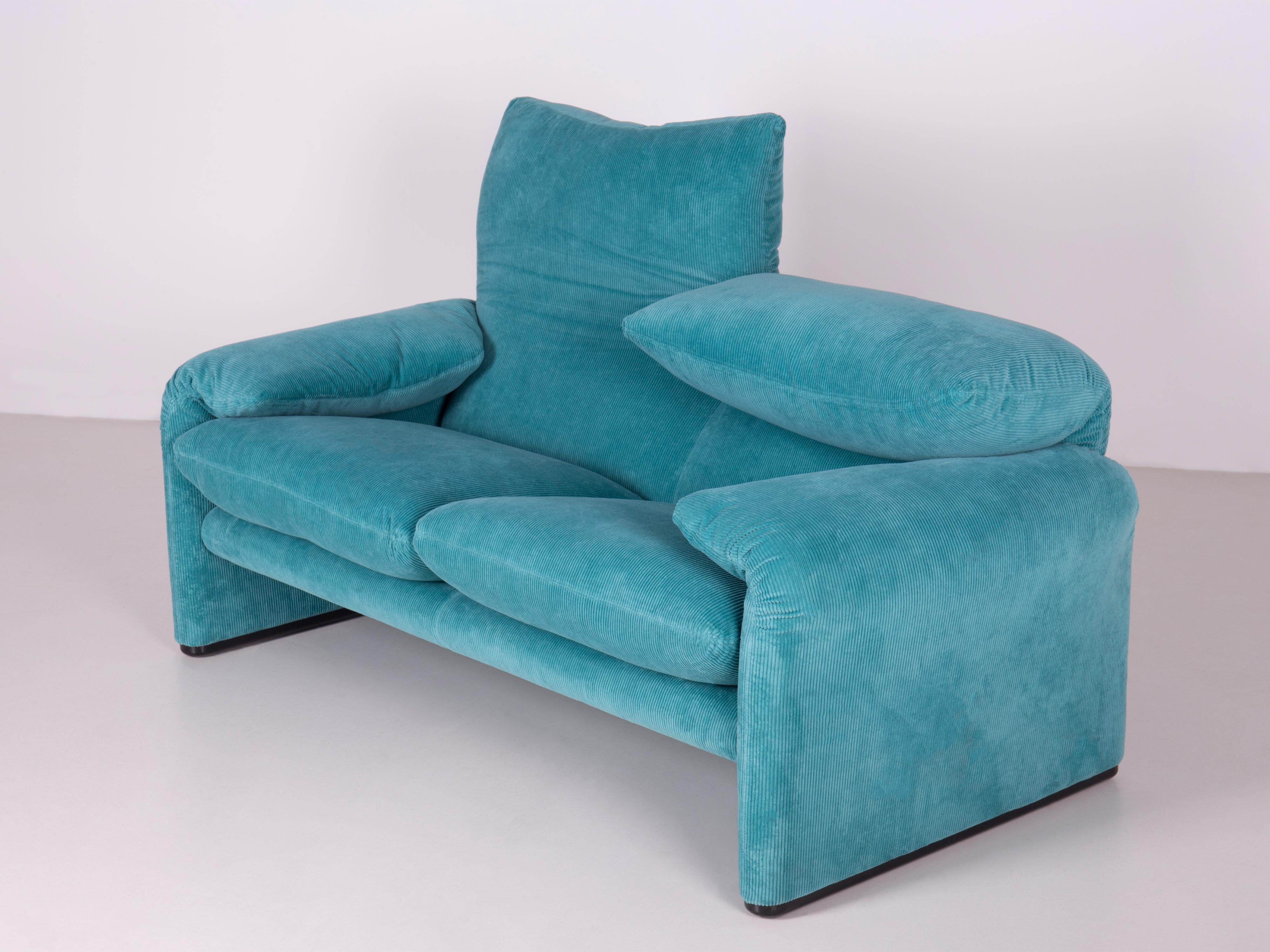 green corduroy sofa
