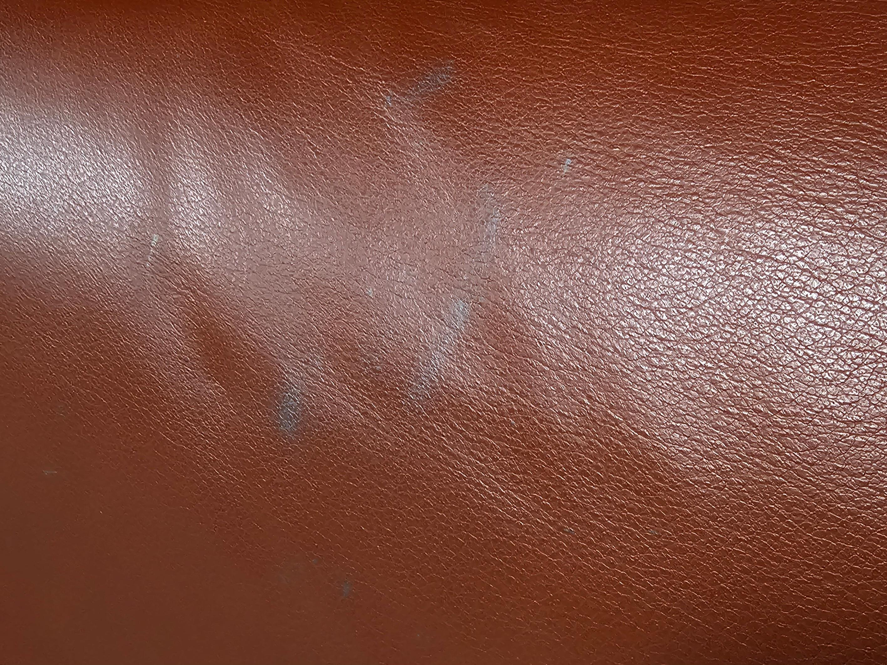 Maralunga 3-seater in original leather by Vico Magistretti for Cassina, 1970s 7