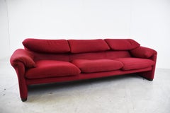 Maralunga 3 Seater Sofa by Vico Magistretti for Cassina