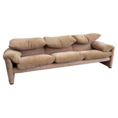 Maralunga 3-Seater Sofa by Vico Magistretti for Cassina