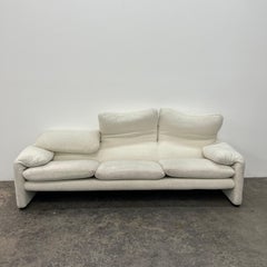 Canapé 3 Maralunga de Vico Magistretti pour Cassina, 1973