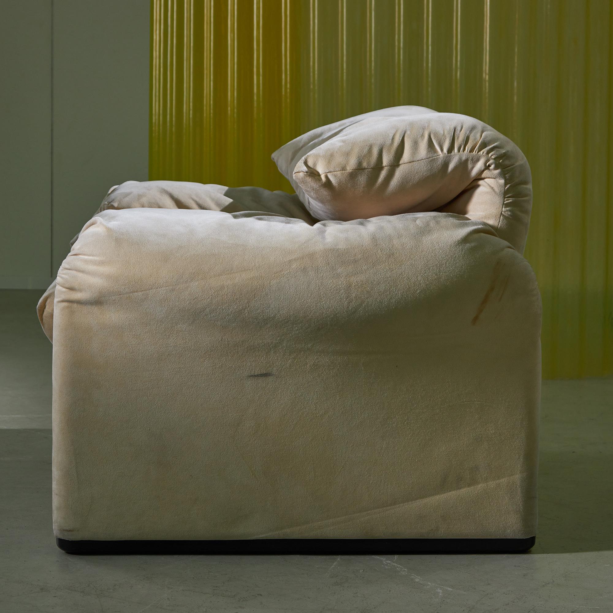 Late 20th Century Maralunga 675 Armchair by Vico Magistretti for Cassina, 1973