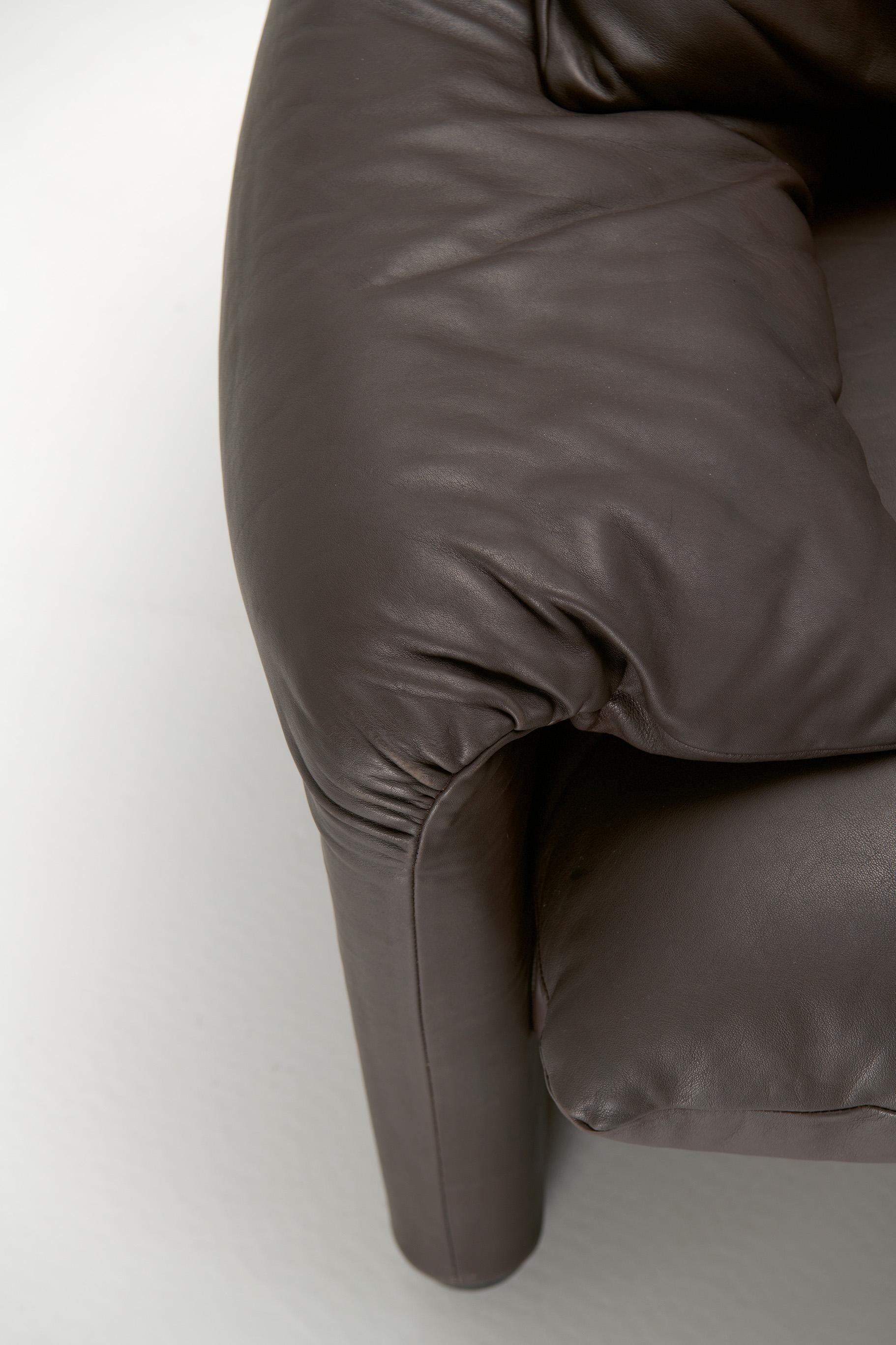 'Maralunga' armchair - Vico Magistretti - Vico Magistretti In Good Condition For Sale In Antwerpen, BE