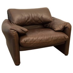 Maralunga Lounge Chair by Vico Magistretti for Cassina