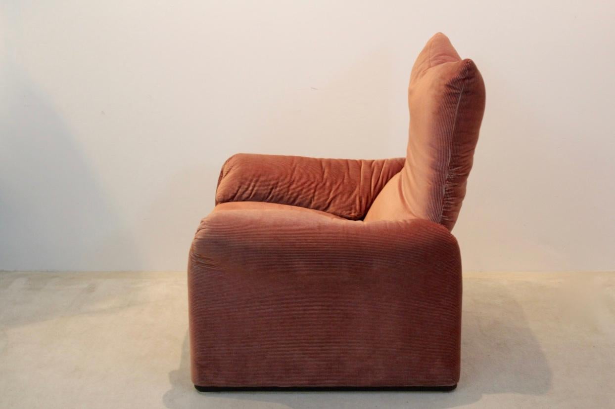 Maralunga Lounge Chair by Vico Magistretti for Cassina, Italy 1973 at