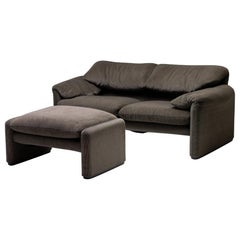 Maralunga Sofa and Ottoman