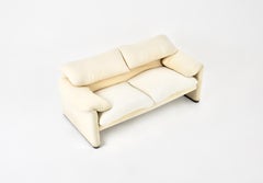Canapé Maralunga de Vico Magistretti pour Cassina, 1970