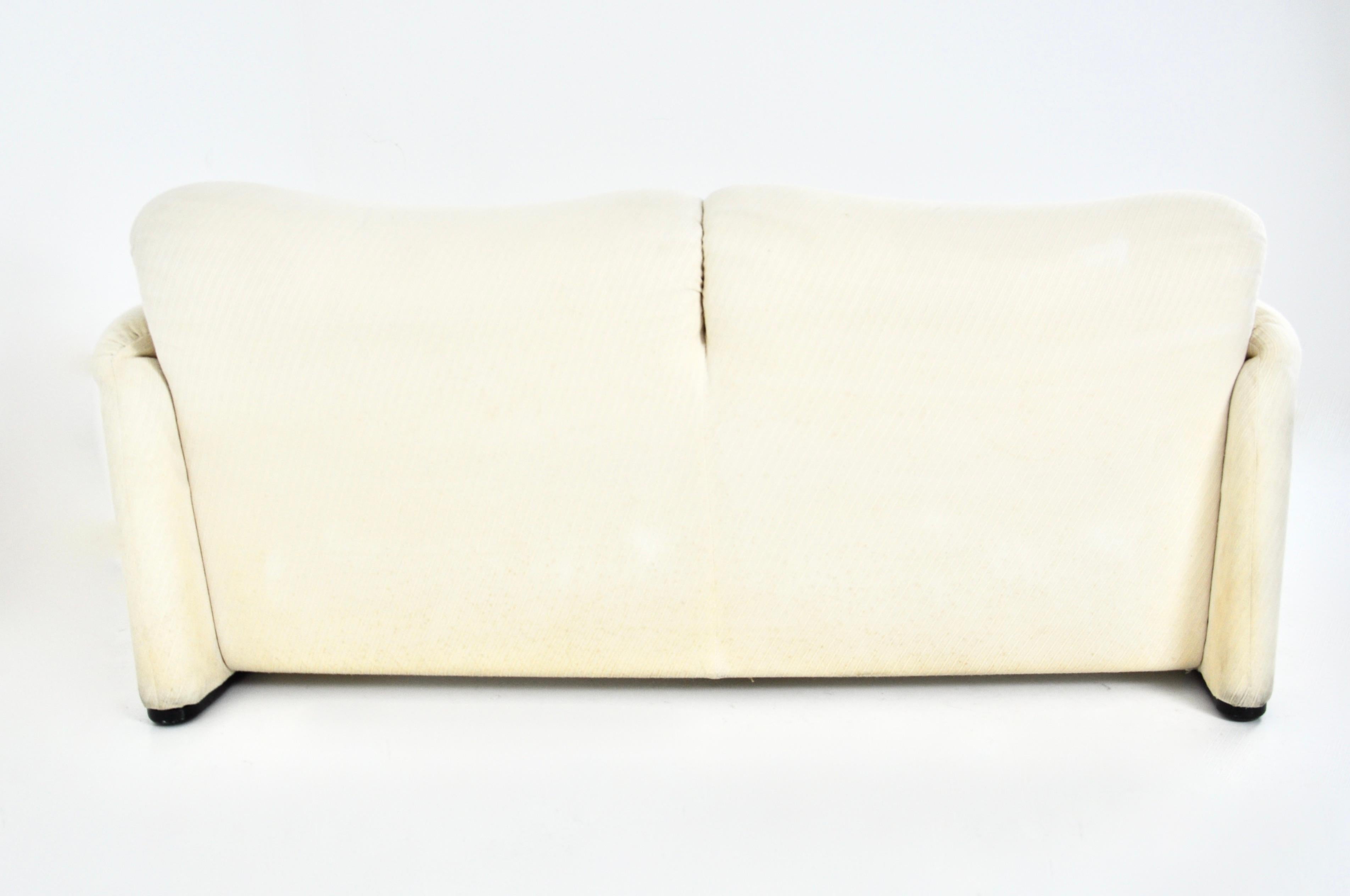 Sofá Maralunga de Vico Magistretti para Cassina, años 70 finales del siglo XX en venta