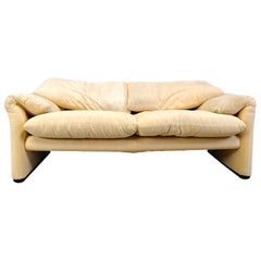 Maralunga sofa by Vico Magistretti for Cassina, 1970s