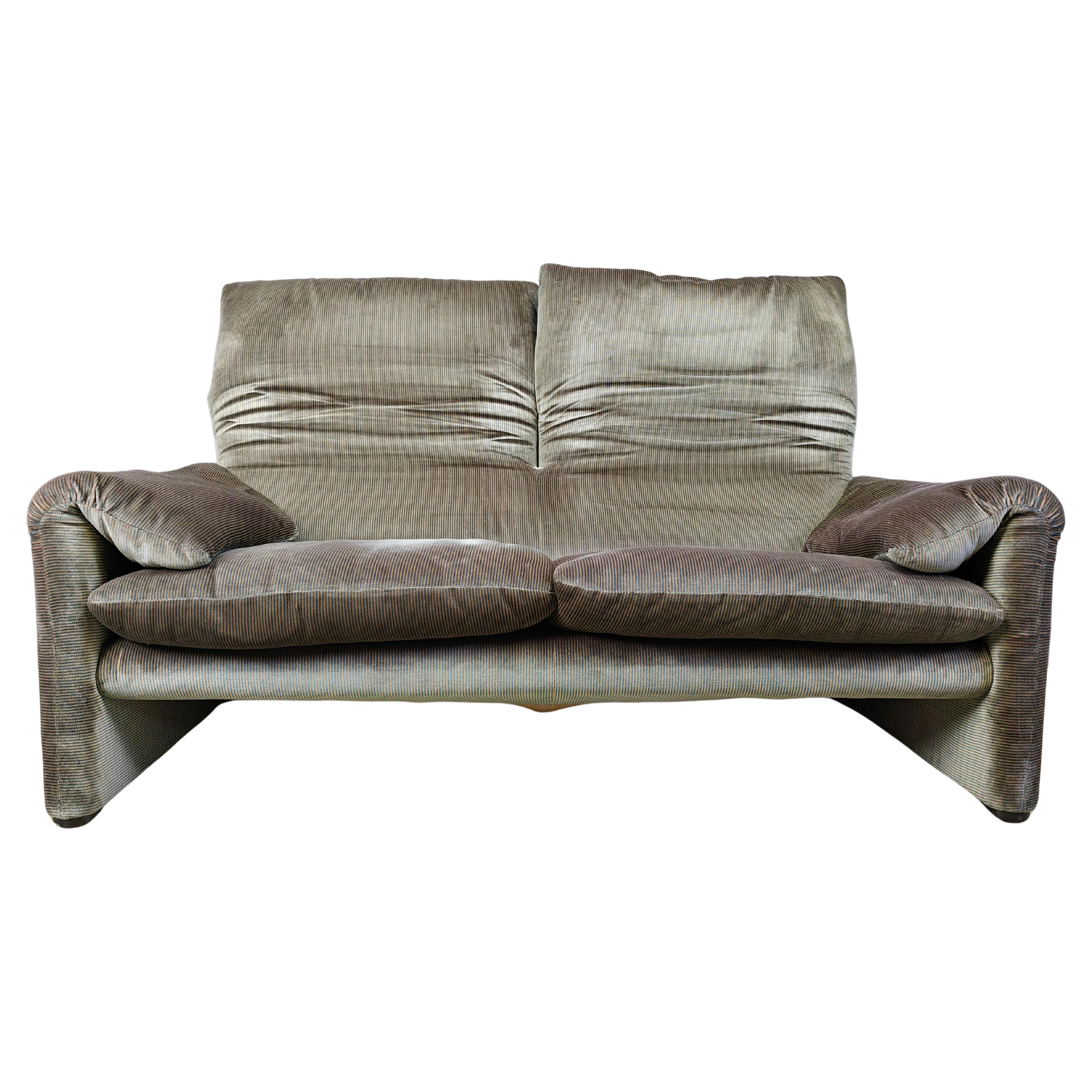 Canapé Maralunga de Vico Magistretti pour Cassina, 1970 en vente