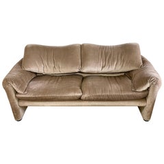Maralunga-Sofa von Vico Magistretti für Cassina