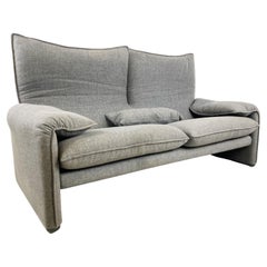 Maralunga Sofa by Vico Magistretti for Cassina