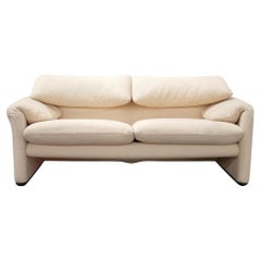 Maralunga Sofa by Vico Magistretti from Cassina 1970s