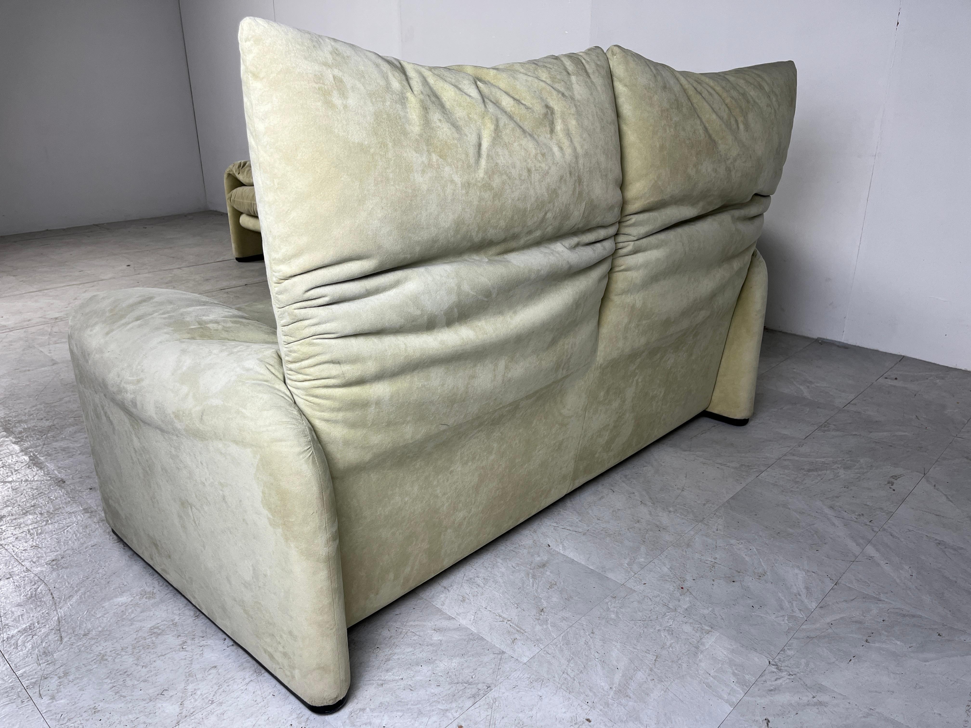 Maralunga sofa set by Vico Magistretti for Cassina 1