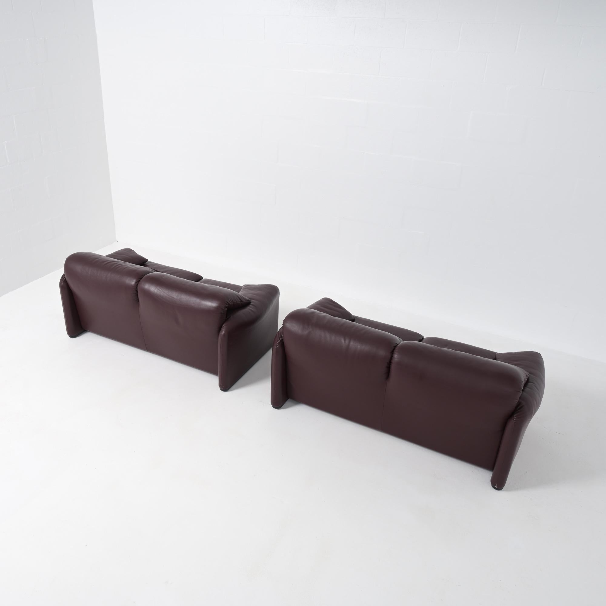 Maralunga Sofa Vico Magistretti for Cassina finales del siglo XX en venta