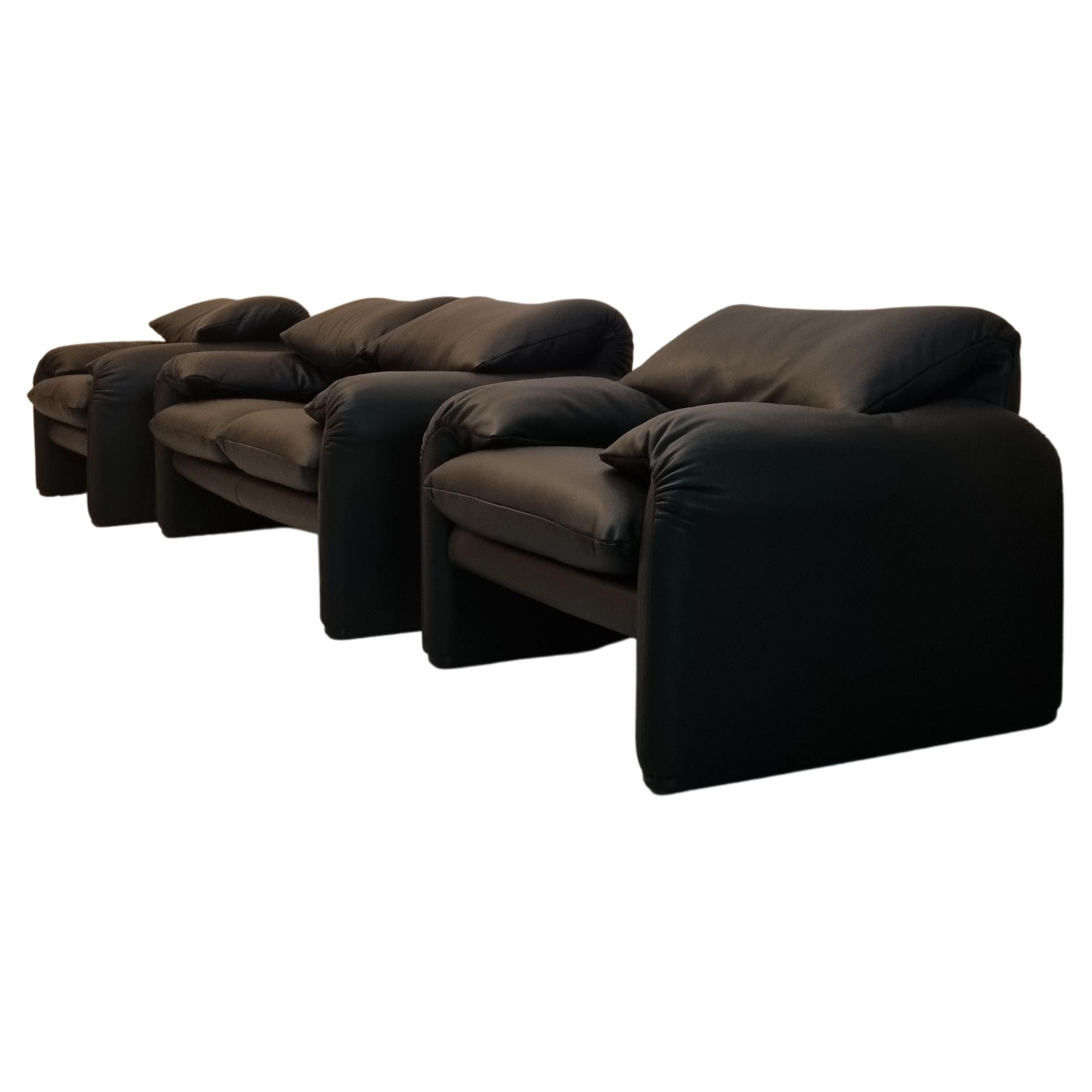 Maralunga  Vico Magistretti, Cassina, 1973 im Angebot