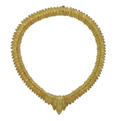 Maramenos Pateras Greece Gold Necklace