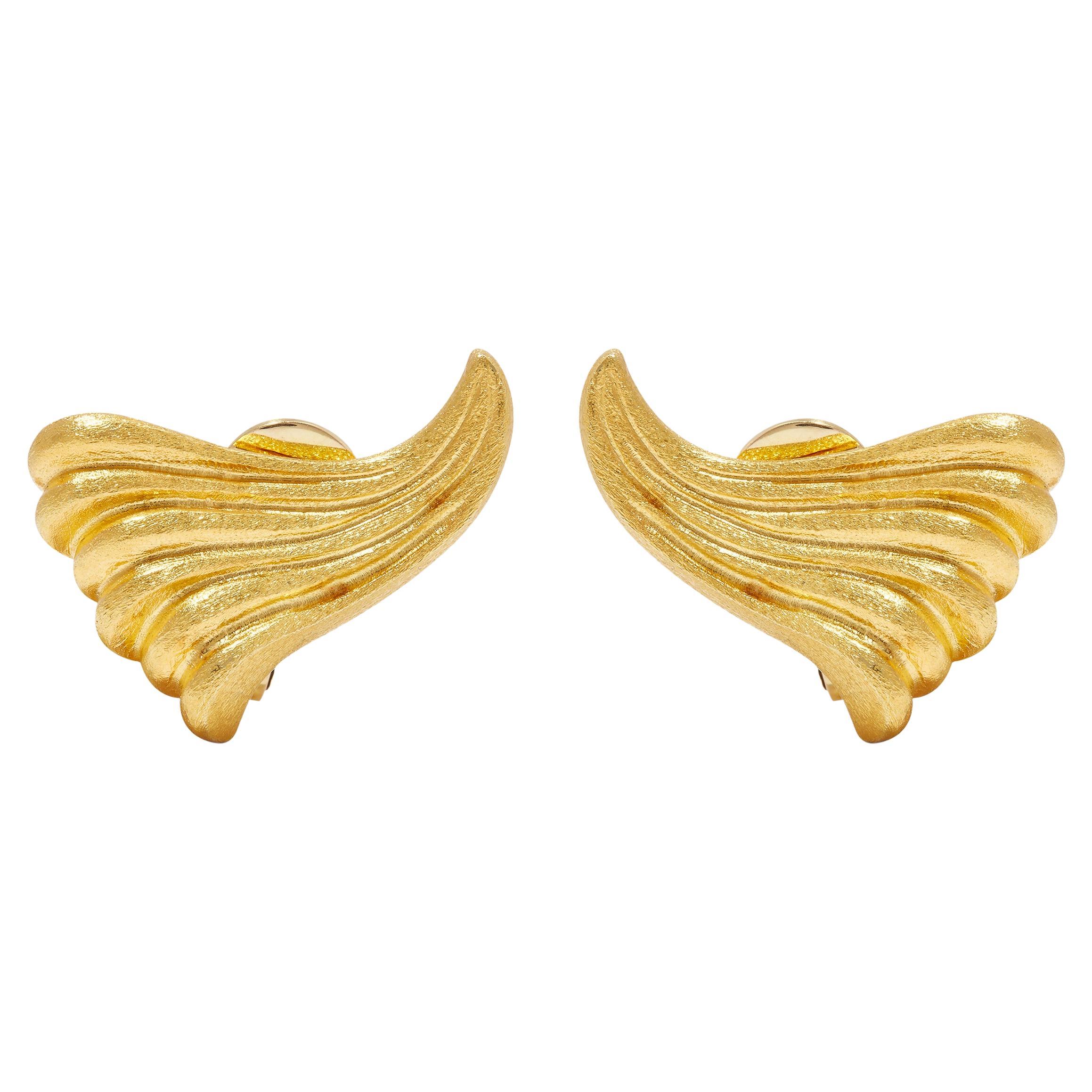 Vintage Quilted Button Chanel Earrings For Sale at 1stDibs chanel