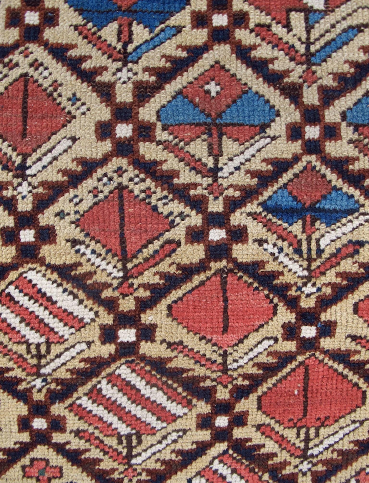 Hand-Knotted Marasali Shirvan Prayer Rug, Fourth Quarter of the 19th Century