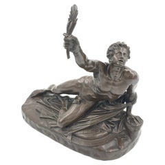 Marathon Bronze Sculpture by F. Barbedienne, France, 19th Century