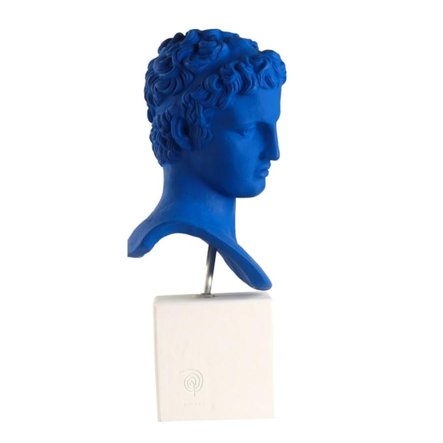 Greek In Stock, Marathon Statue in Blue XL