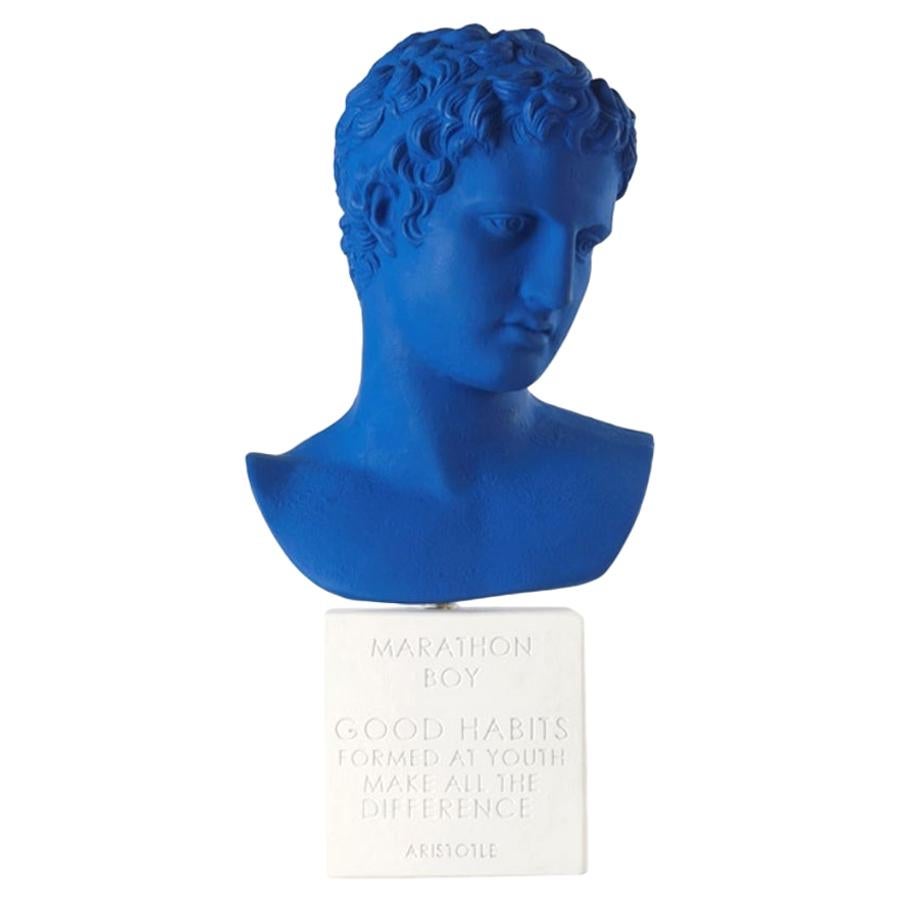 In Stock, Marathon Statue in Blue XL