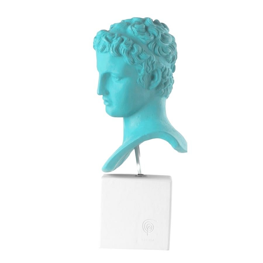 Modern In Stock in Los Angeles, Marathon Statue in Turquoise XL
