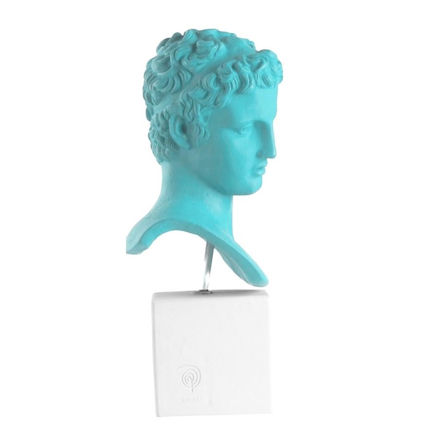 Greek In Stock in Los Angeles, Marathon Statue in Turquoise XL