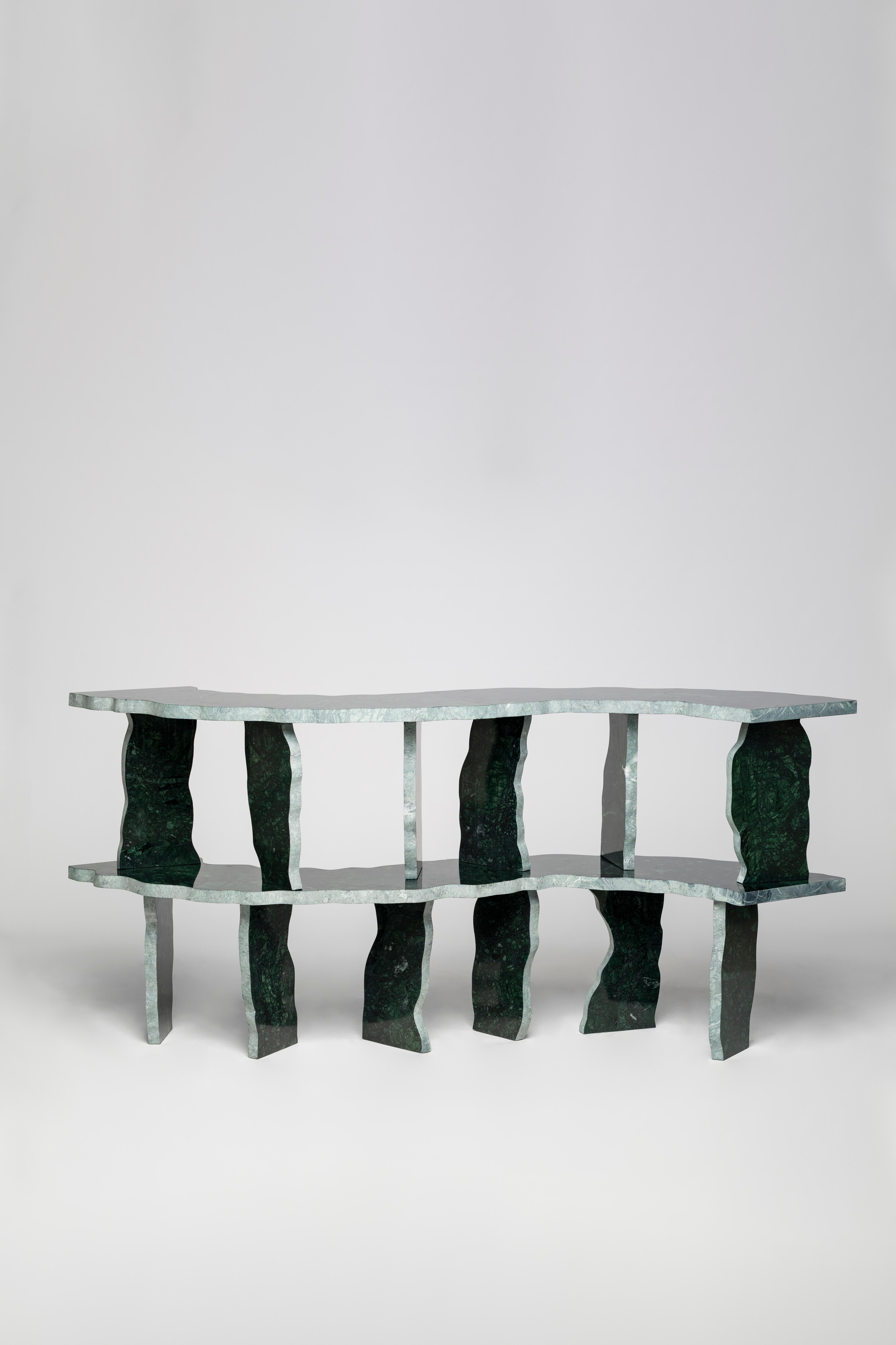 Modern Marbelicious, contemporary collectible storage in Guatemala marble handmade ITA For Sale