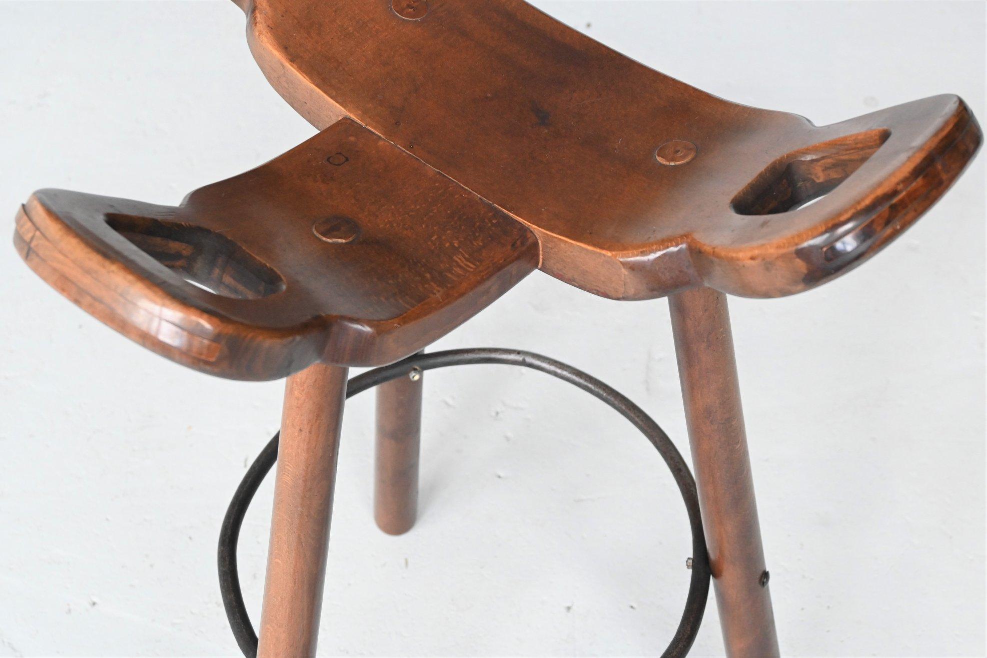 Marbella Brutalist Bar Stools Confonorm, Spain, 1970 2