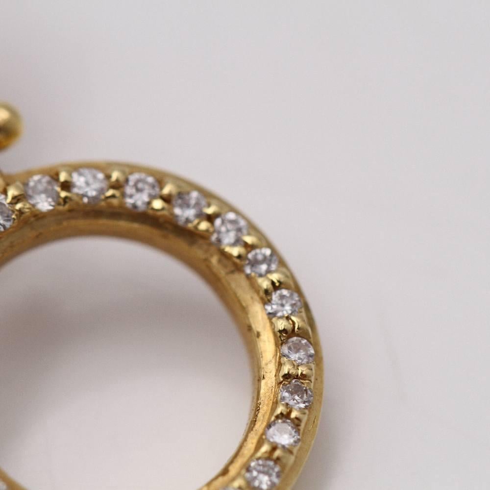 MARBELLA Ohrringe aus Gold und Diamanten im Angebot 1