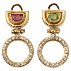 MARBELLA Earrings in Gold and Diamonds