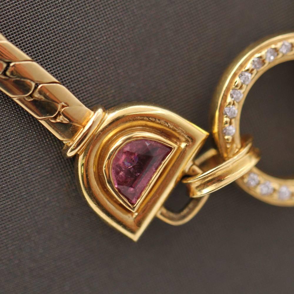 MARBELLA Halskette aus Gold und Diamanten. im Angebot 4