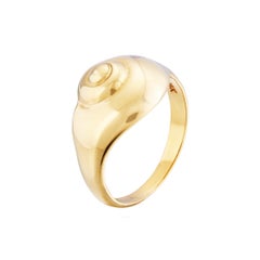 Marbella Shell Pinky Ring